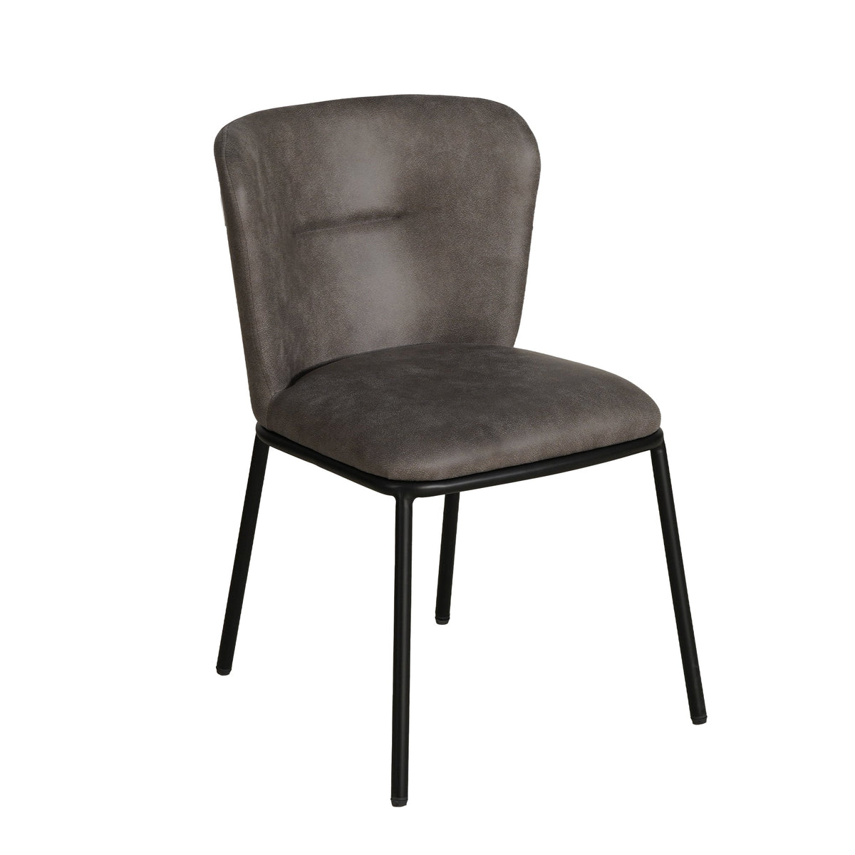 Fabric Upholstered Dining Room Chair with Curved Back，2PCS/CTN