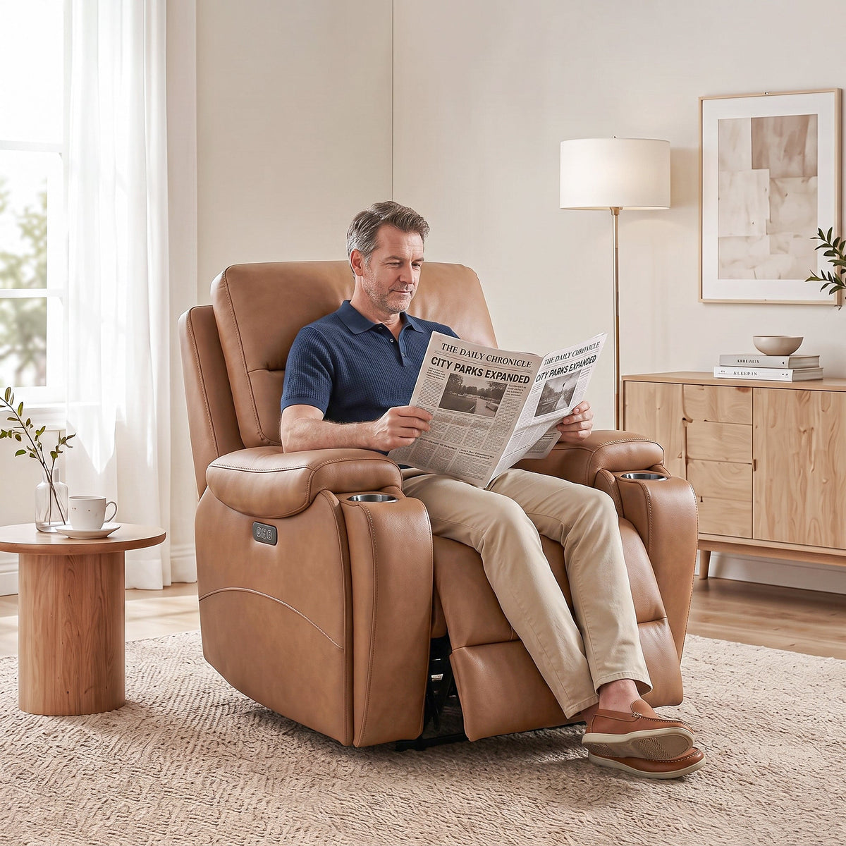 Large Power Zero Gravity Recliner Chair