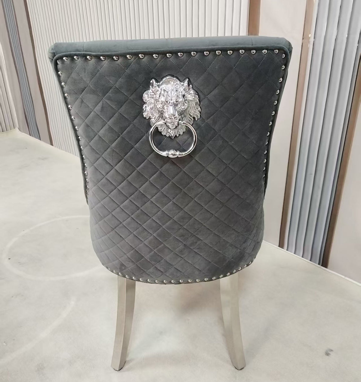 velvet dining chair KM02 2pCS/CTN