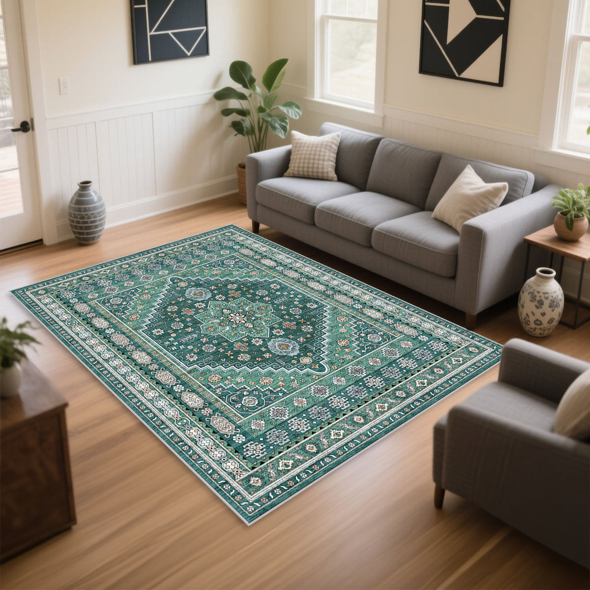 Crystal Velvet Area Rugs-202