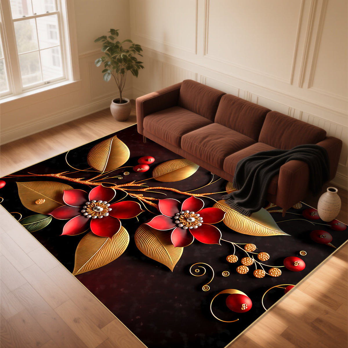 Diamond Velvet Shimmer Rug-302
