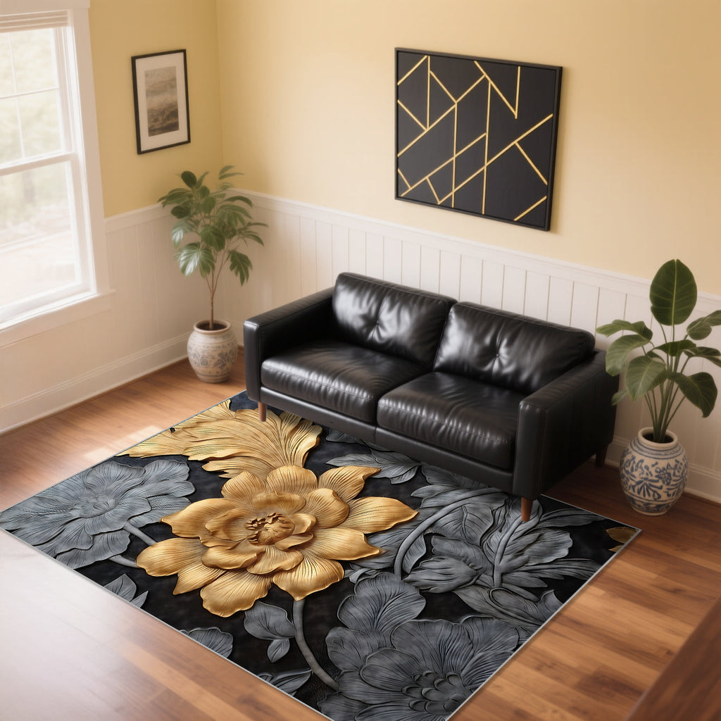 Diamond Velvet Shimmer Rug-305
