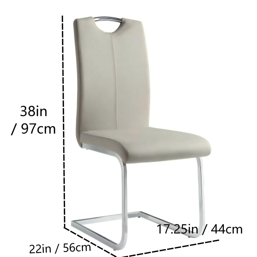 Extendable Table with Handle Chairs-2PCS/CTN