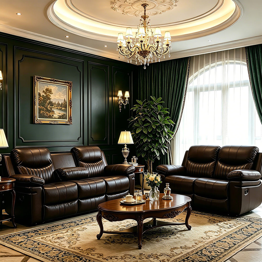 MANUAL RECLINER SOFA SET