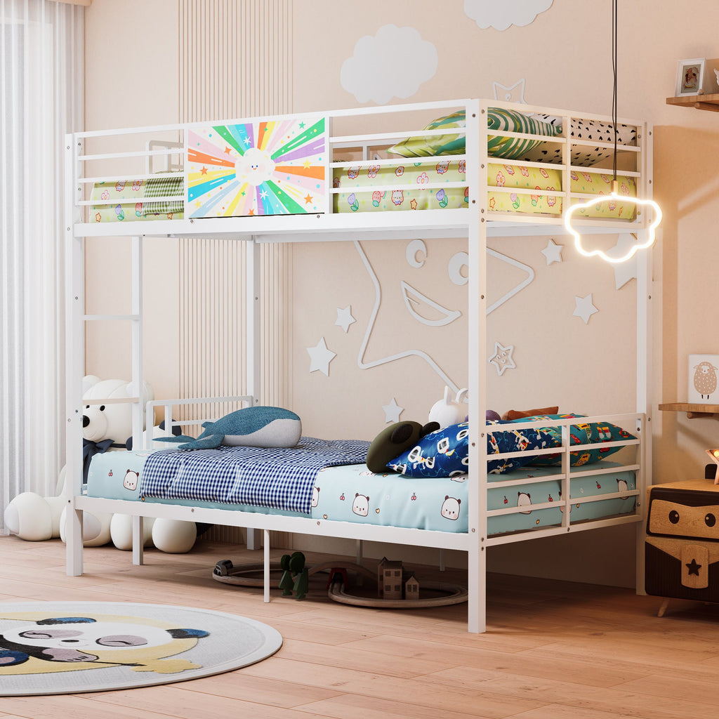 Metal Bunk Bed Frame for Adults & Kids