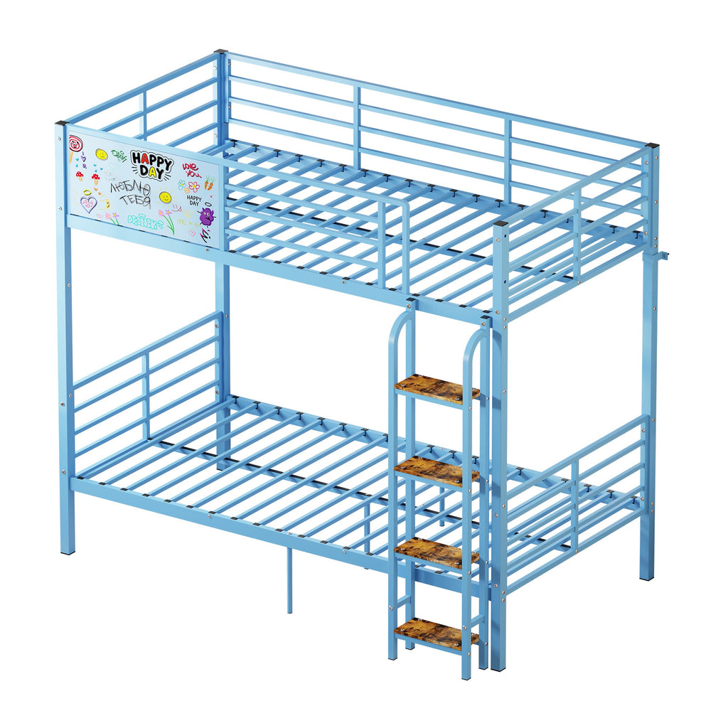 Metal Bunk Bed Frame with Full-length