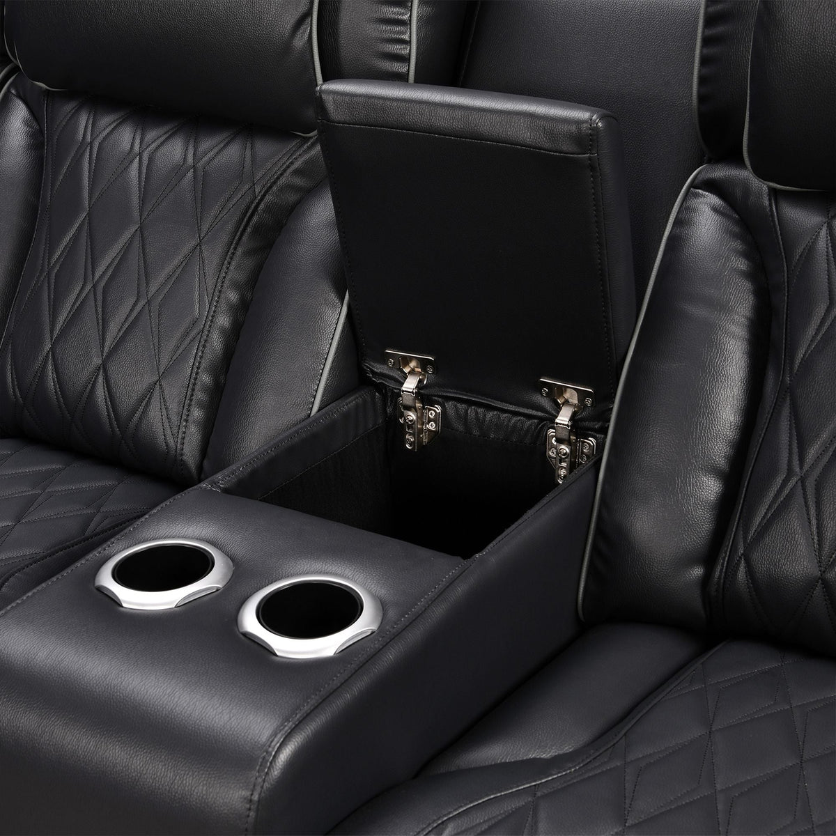 Power Recliner Sectional MC2953 Black