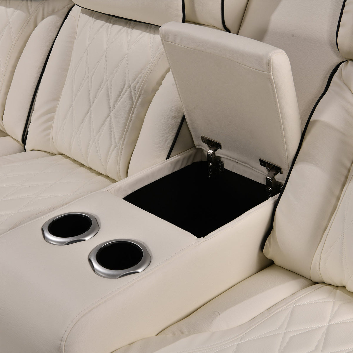 Power Recliner Sectional MC2953 White