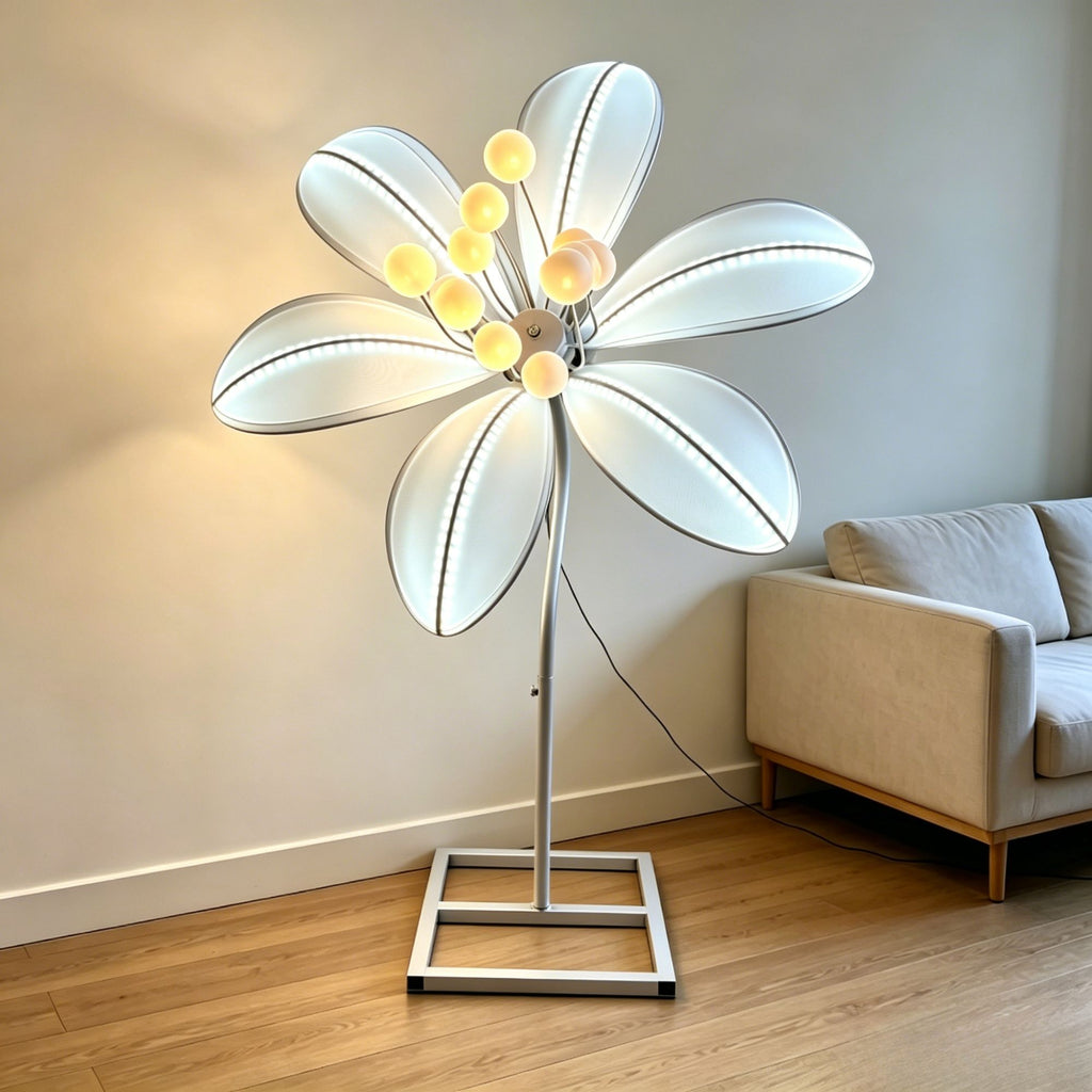Adjustable Height LED Lily Lamp for Wedding & Home Decor