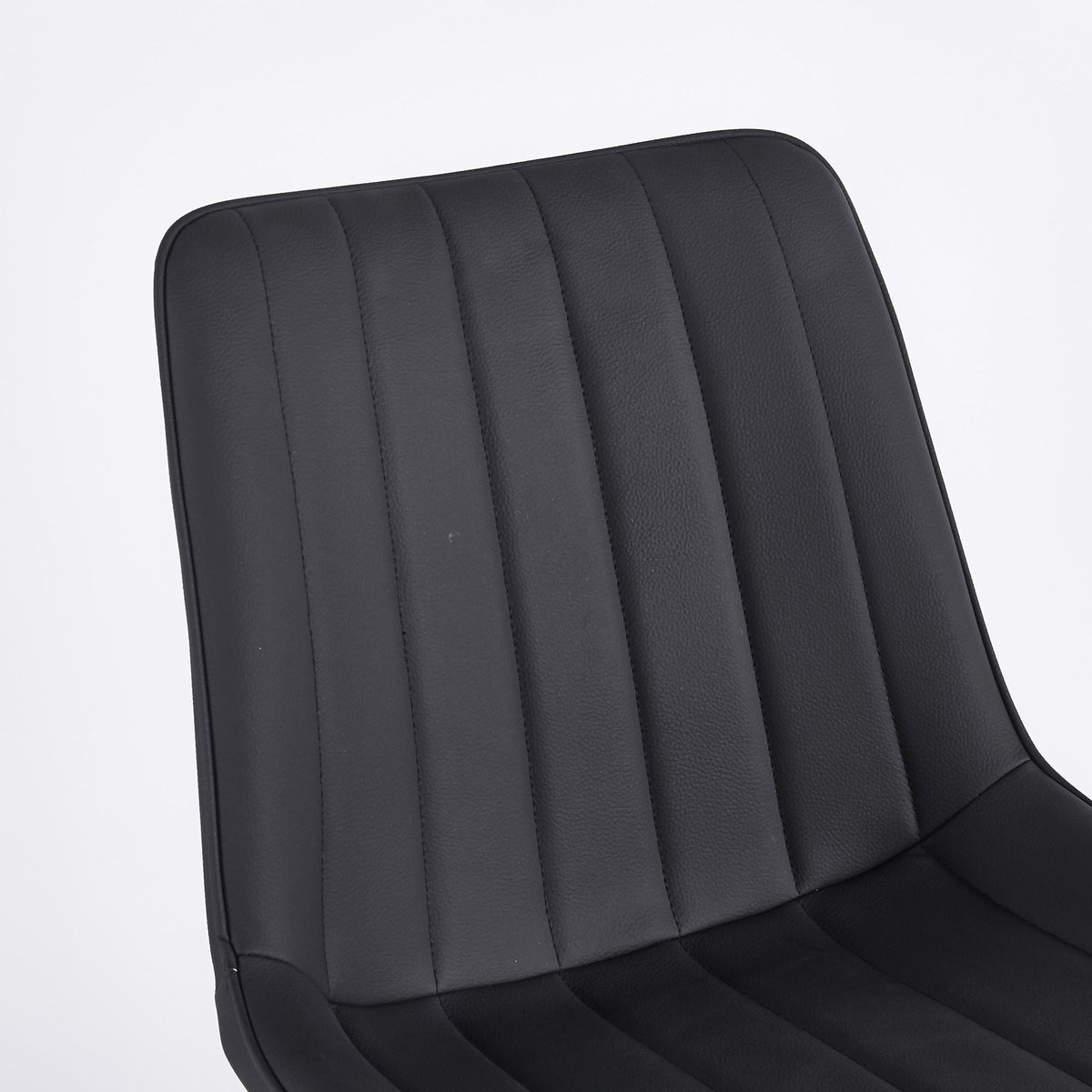 Dining Chairs Modern Leather with Metal Legs 2pCS/CTN