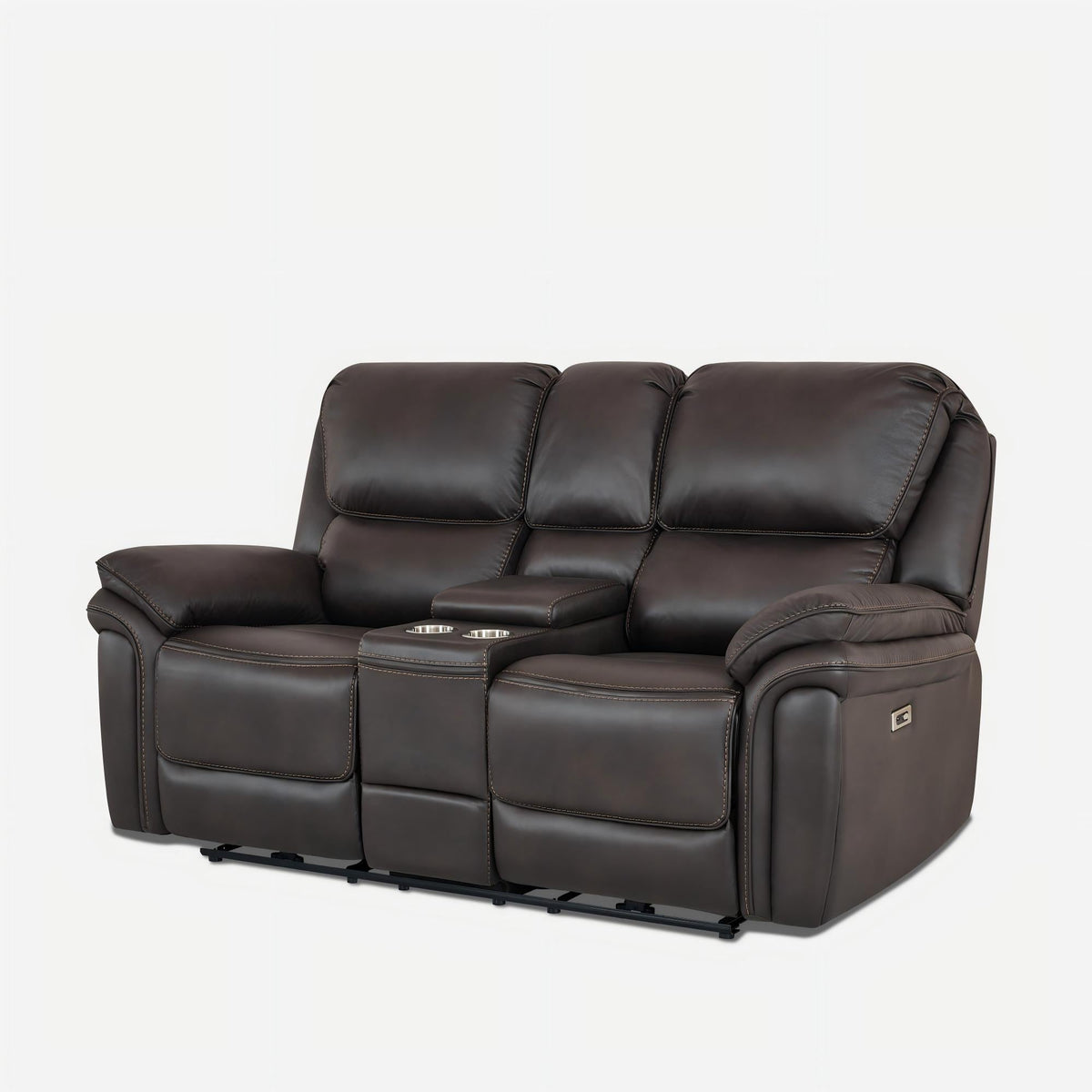 Melt Padded Backrest Faux Leather Recliner 2PP