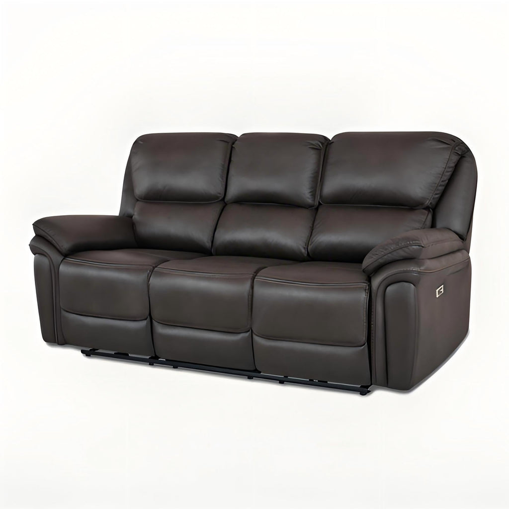 Melt Padded Backrest Faux Leather Recliner 3PP