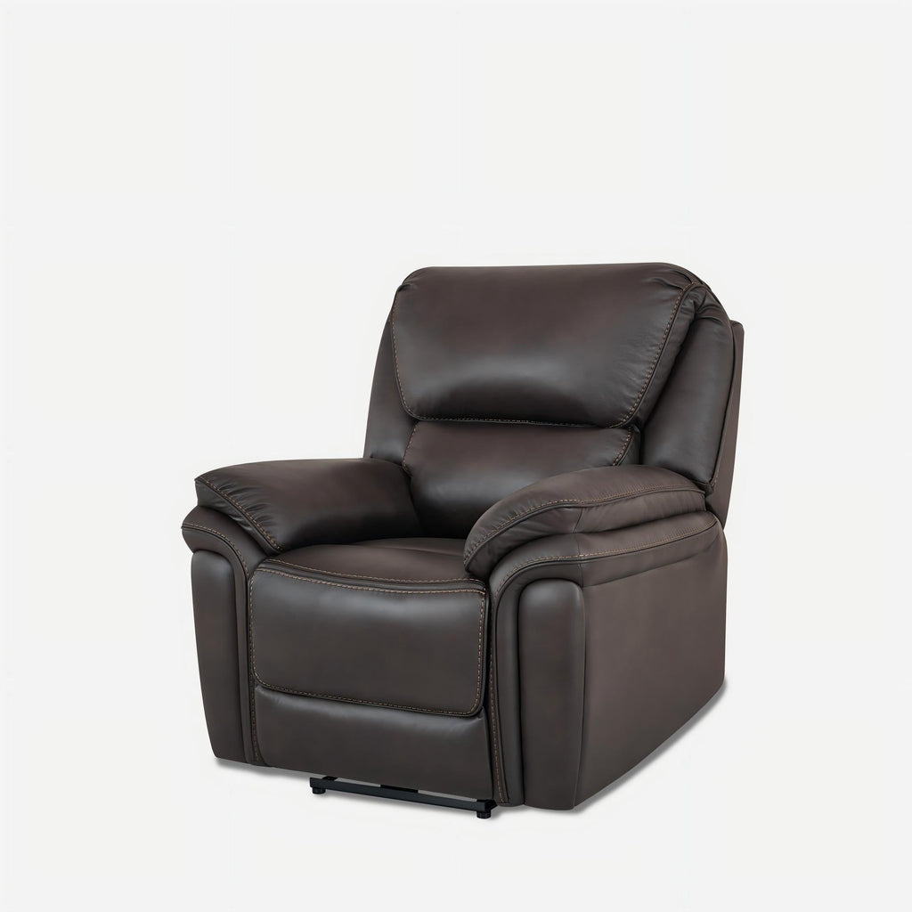 Melt Padded Backrest Faux Leather Recliner 1PP