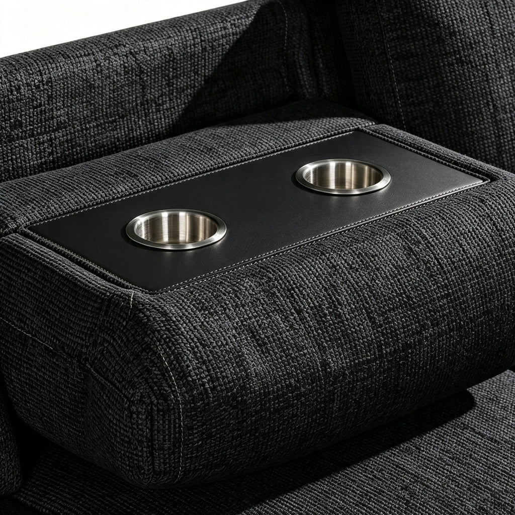 Multi- functional sofa sleeper-R3550-Black