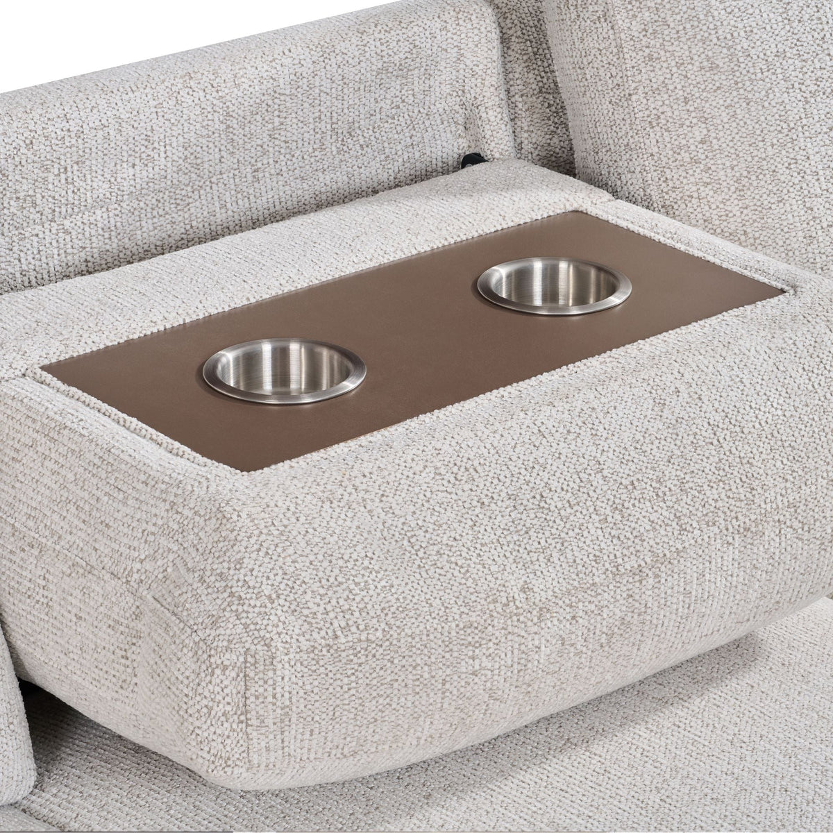 Multi- functional sofa sleeper-L3550-Creambrown