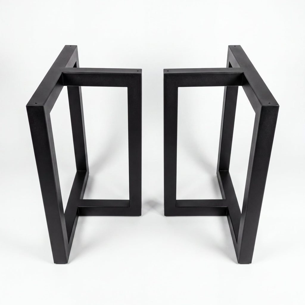 Black T-Shape Carbon Steel Table Leg Frame-MTC0190（2pcs/CTN）