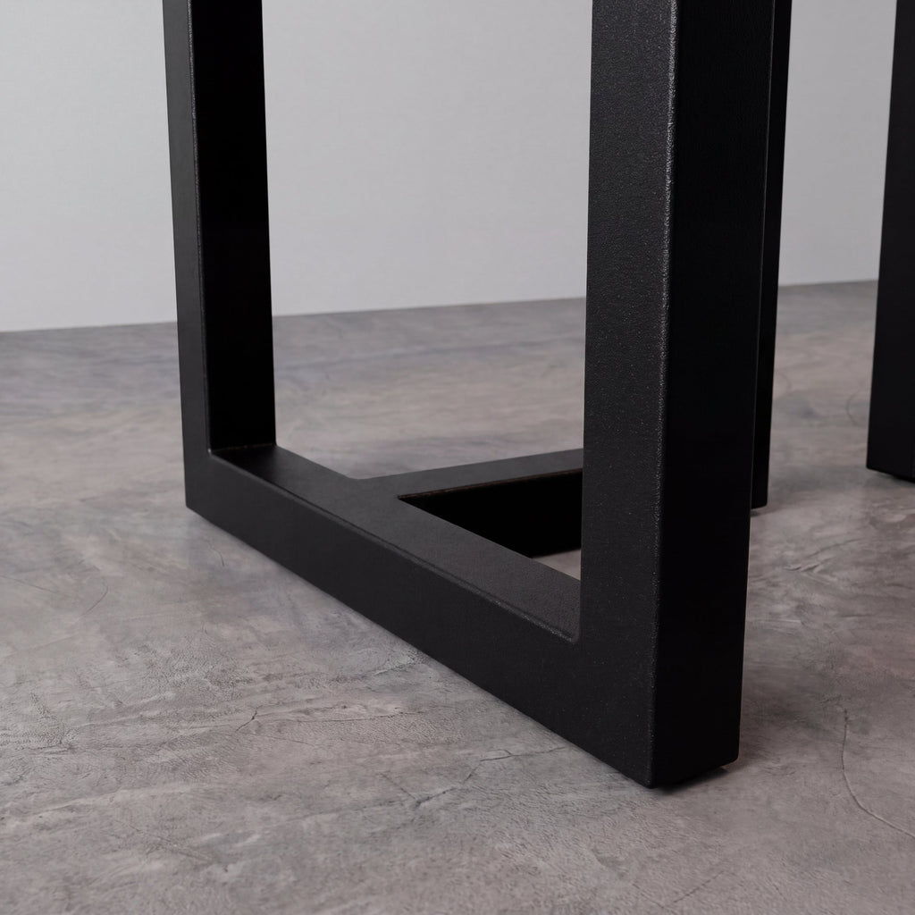 Black T-Shape Carbon Steel Table Leg Frame-MTC0185（2pcs/CTN）