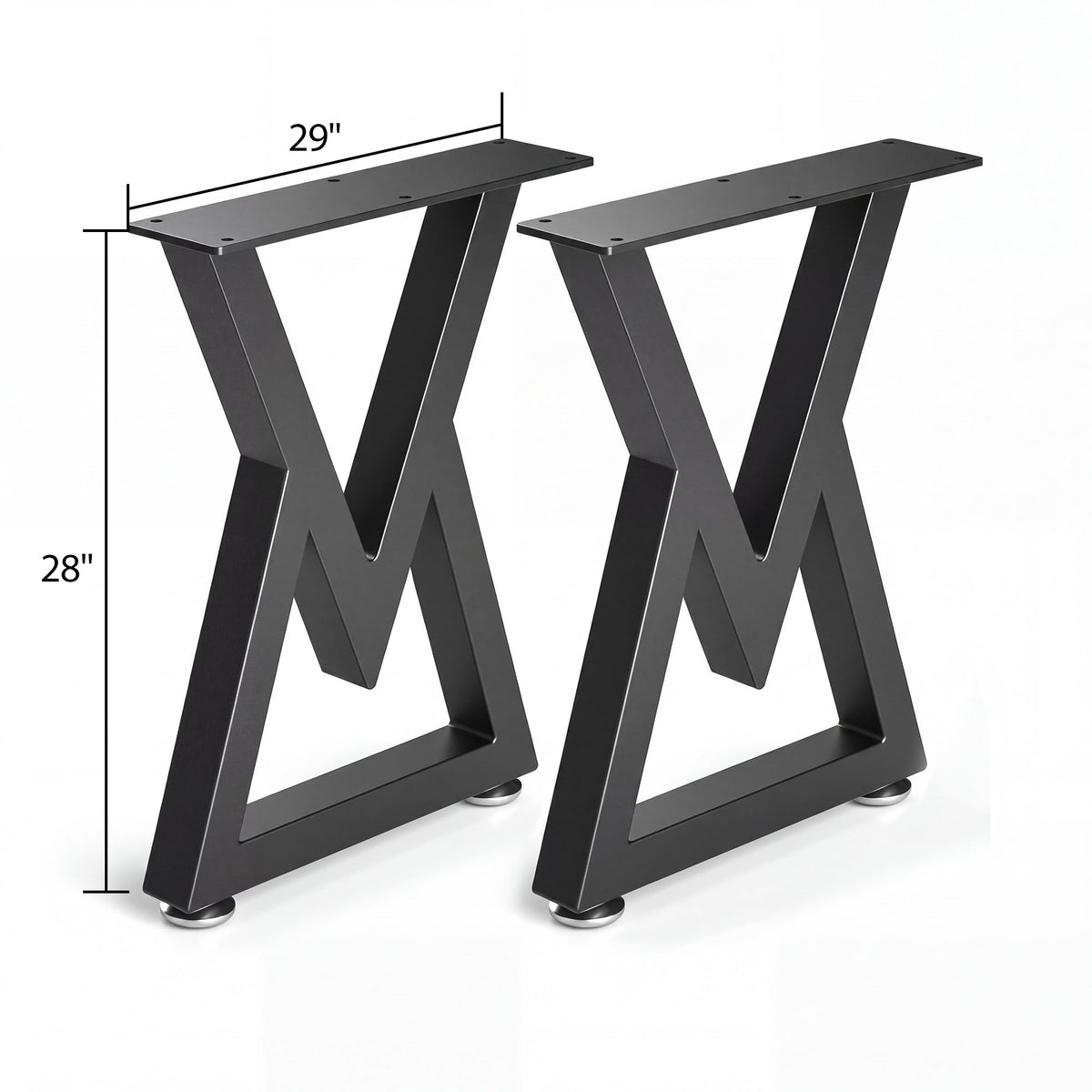 Black Walnut Black Epoxy Rectangular Dining Table
