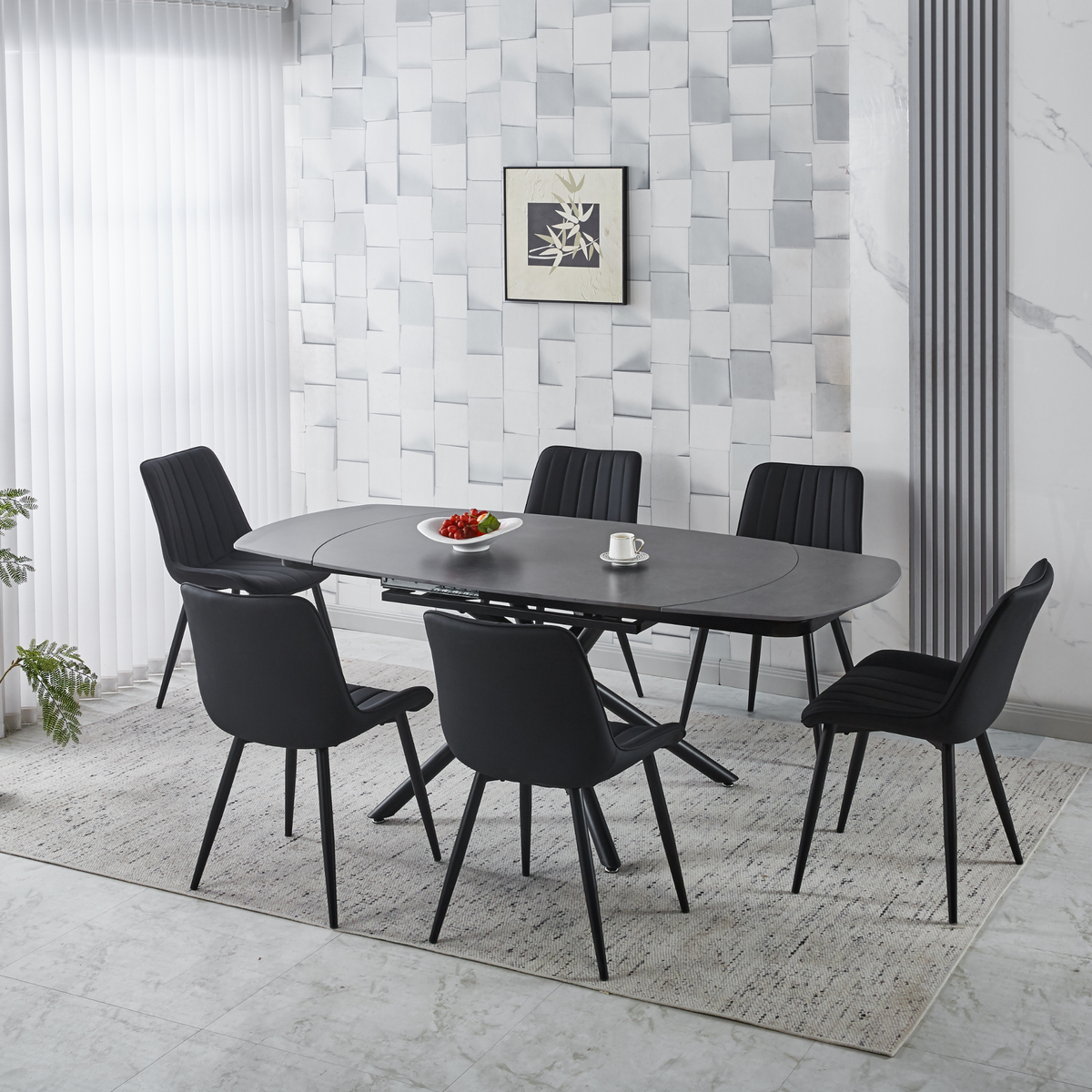 Flexible and Extendable Dining Table& Chair