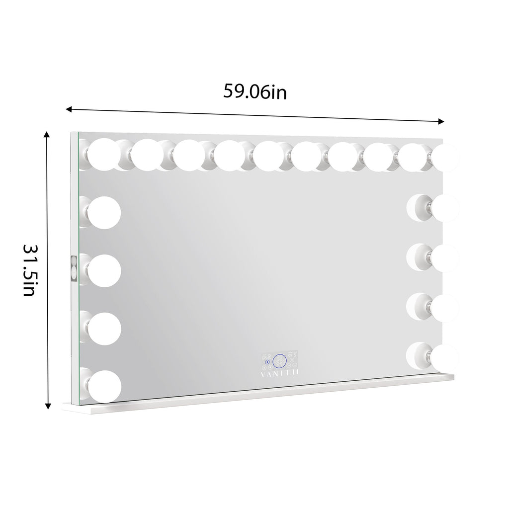 VANITII Hollywood 18 Light Vanity Mirror