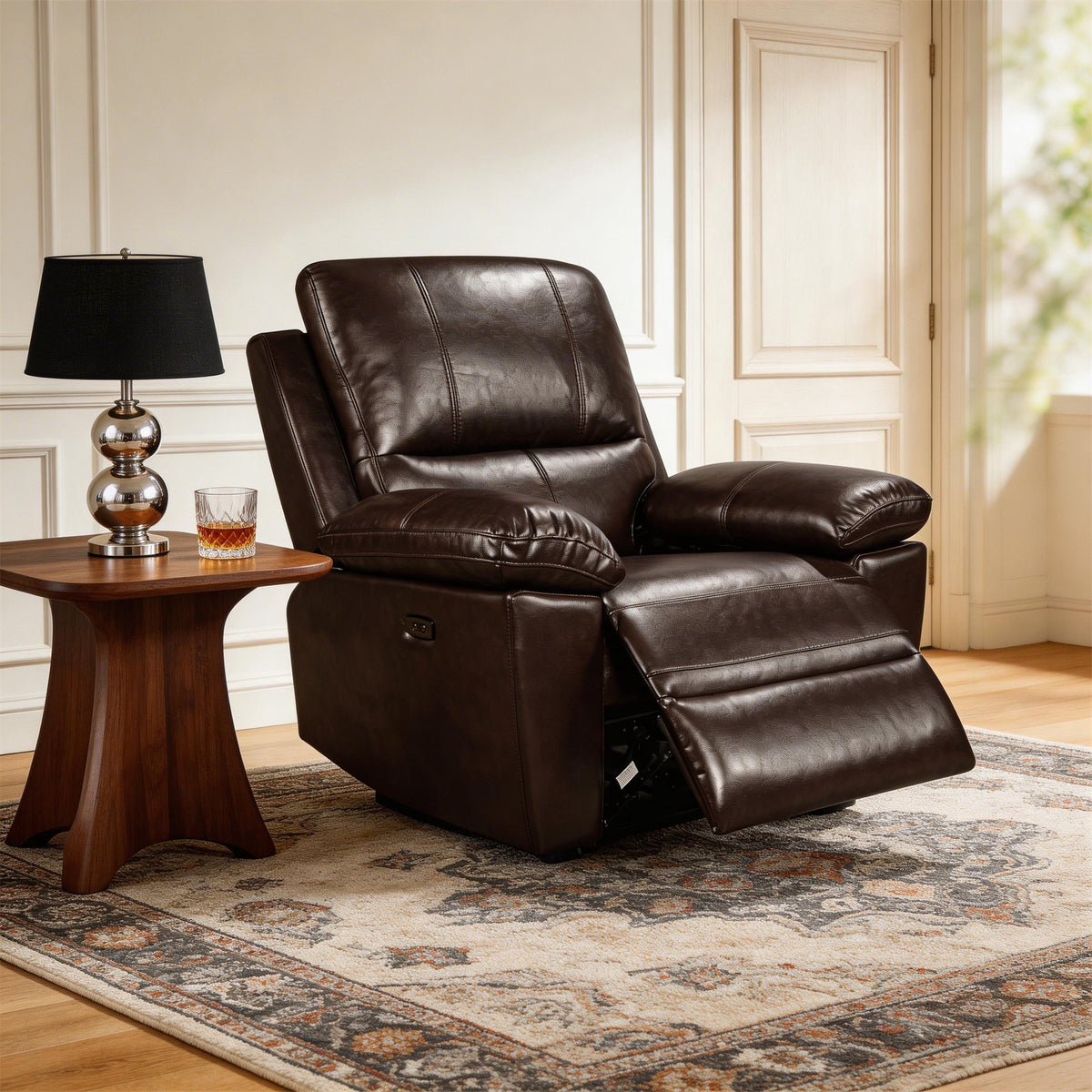 Power Recliner Chair MR2775A Brown