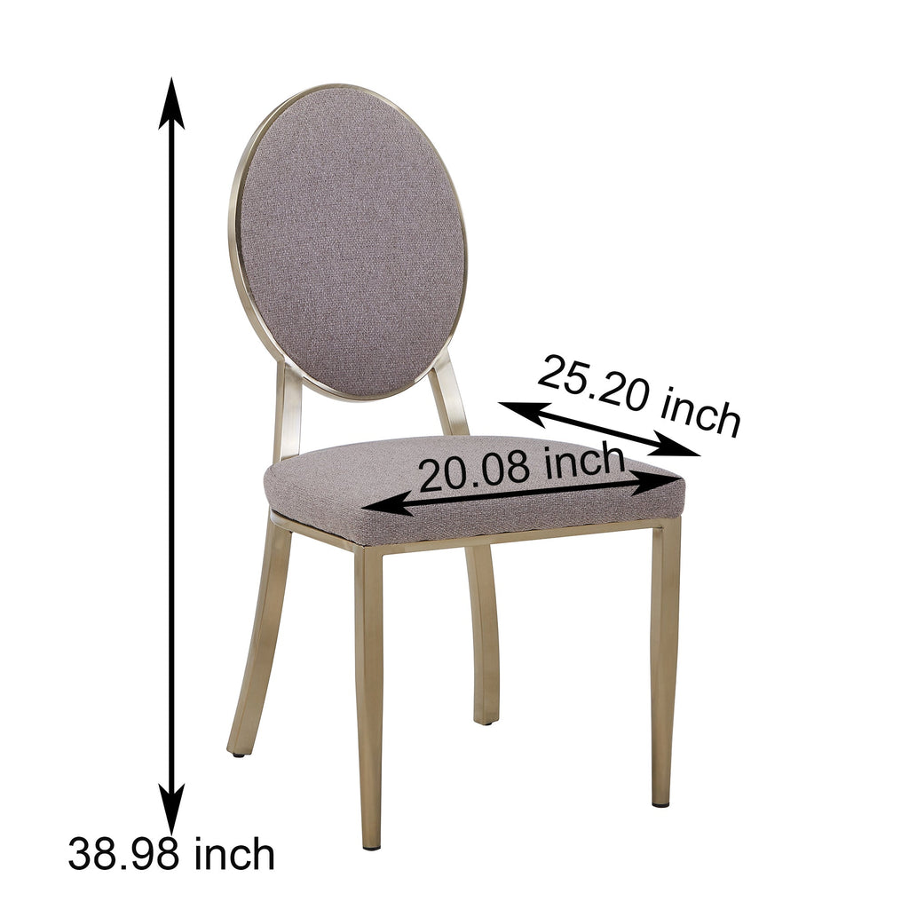 Slab Dining Chair  (2PCS/CTN)
