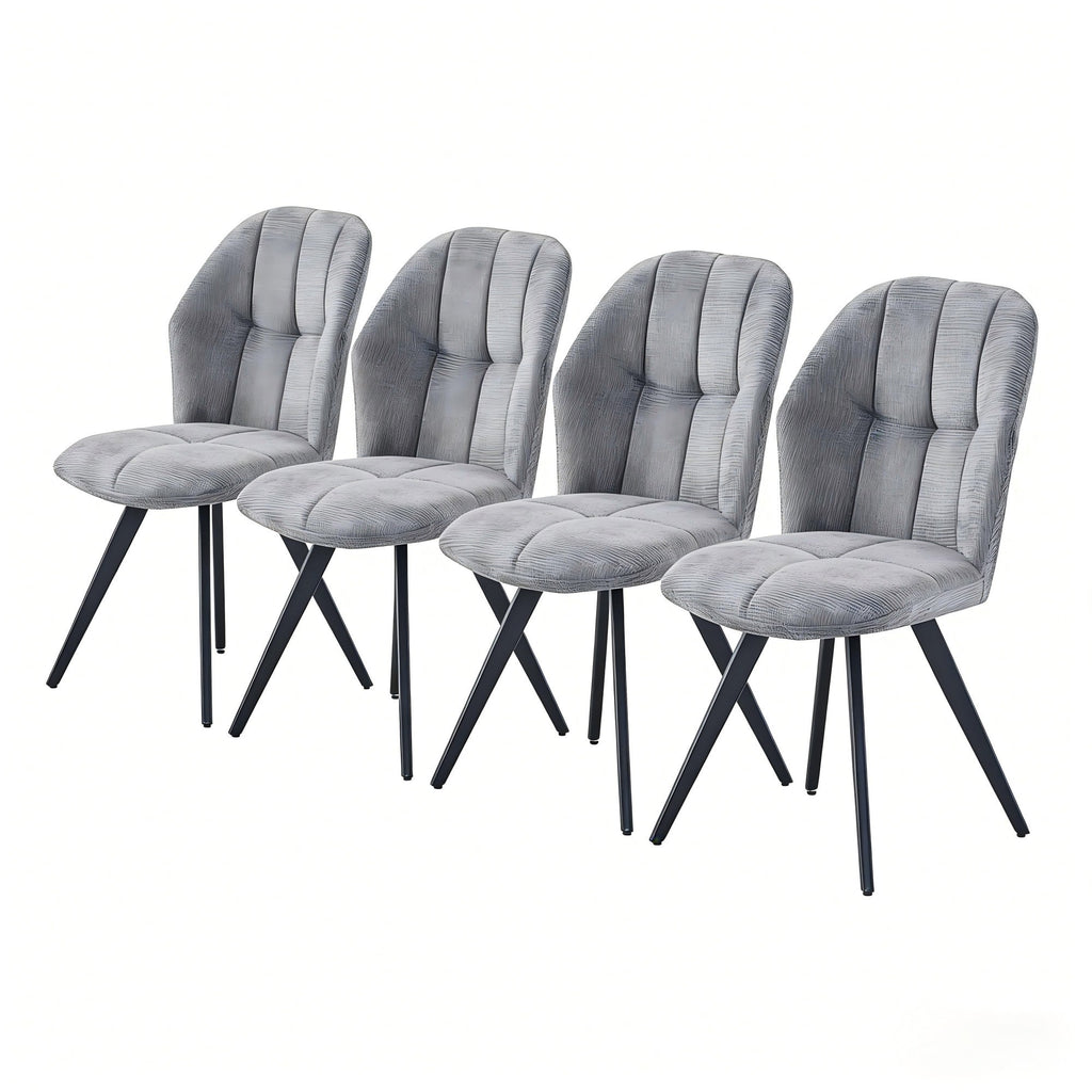 Fabric Side Chairs-4PCS/CTN