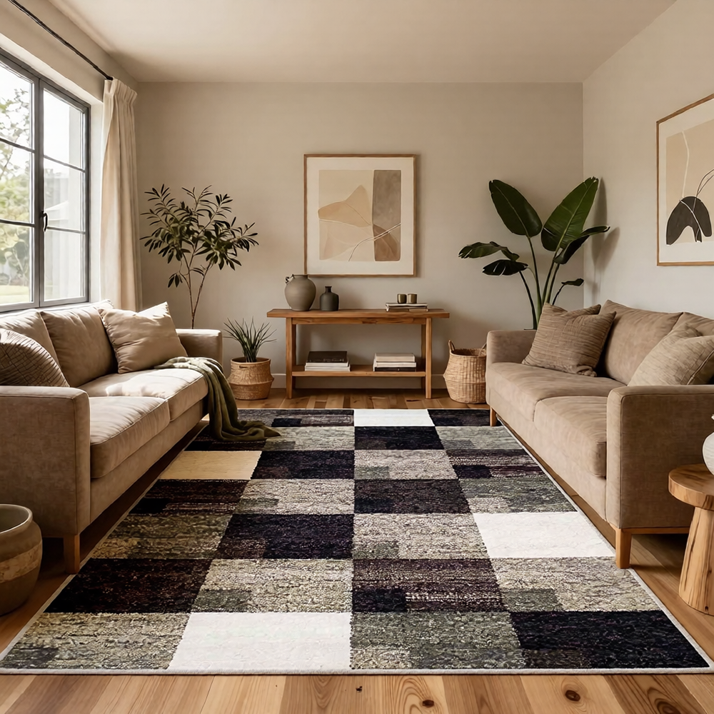 Crystal Velvet Area Rugs-204
