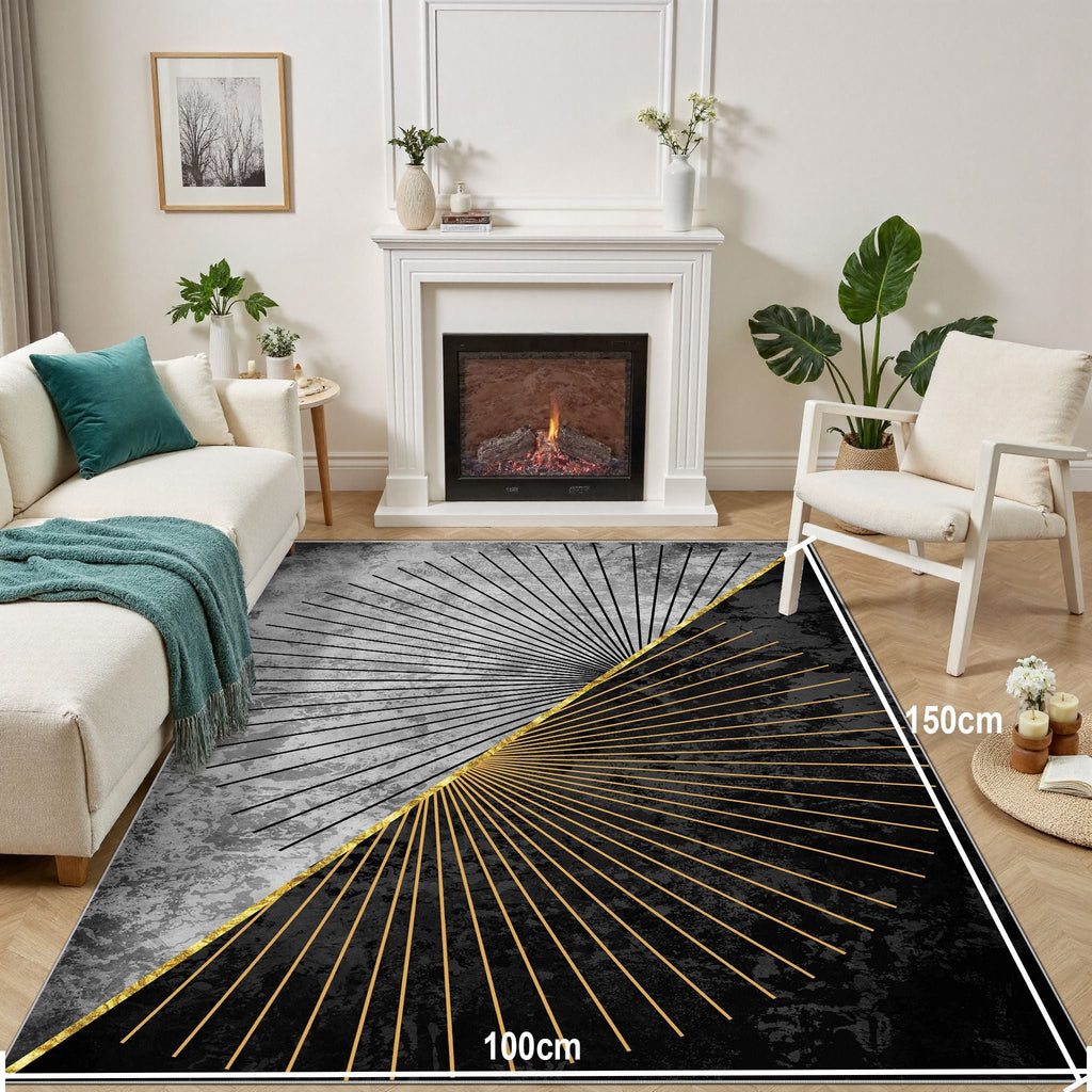 Crystal Velvet Area Rugs-204