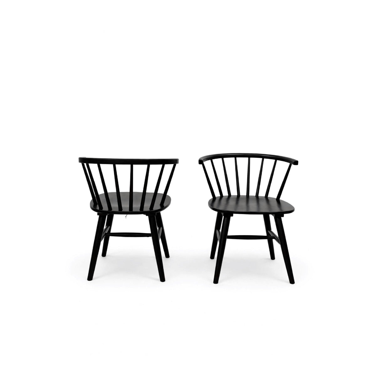 SIDE CHAIR (BLACK)-2pcs/CTN