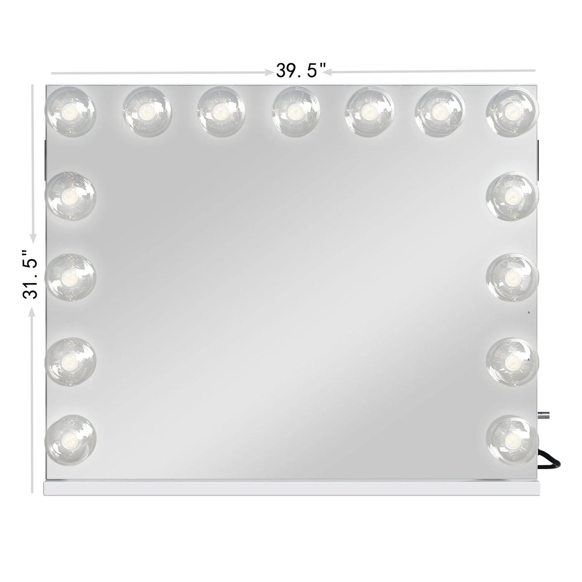 VANITII Marilyn Hollywood Vanity Mirror Pro Max with 15 PCS G95FLM Bulbs