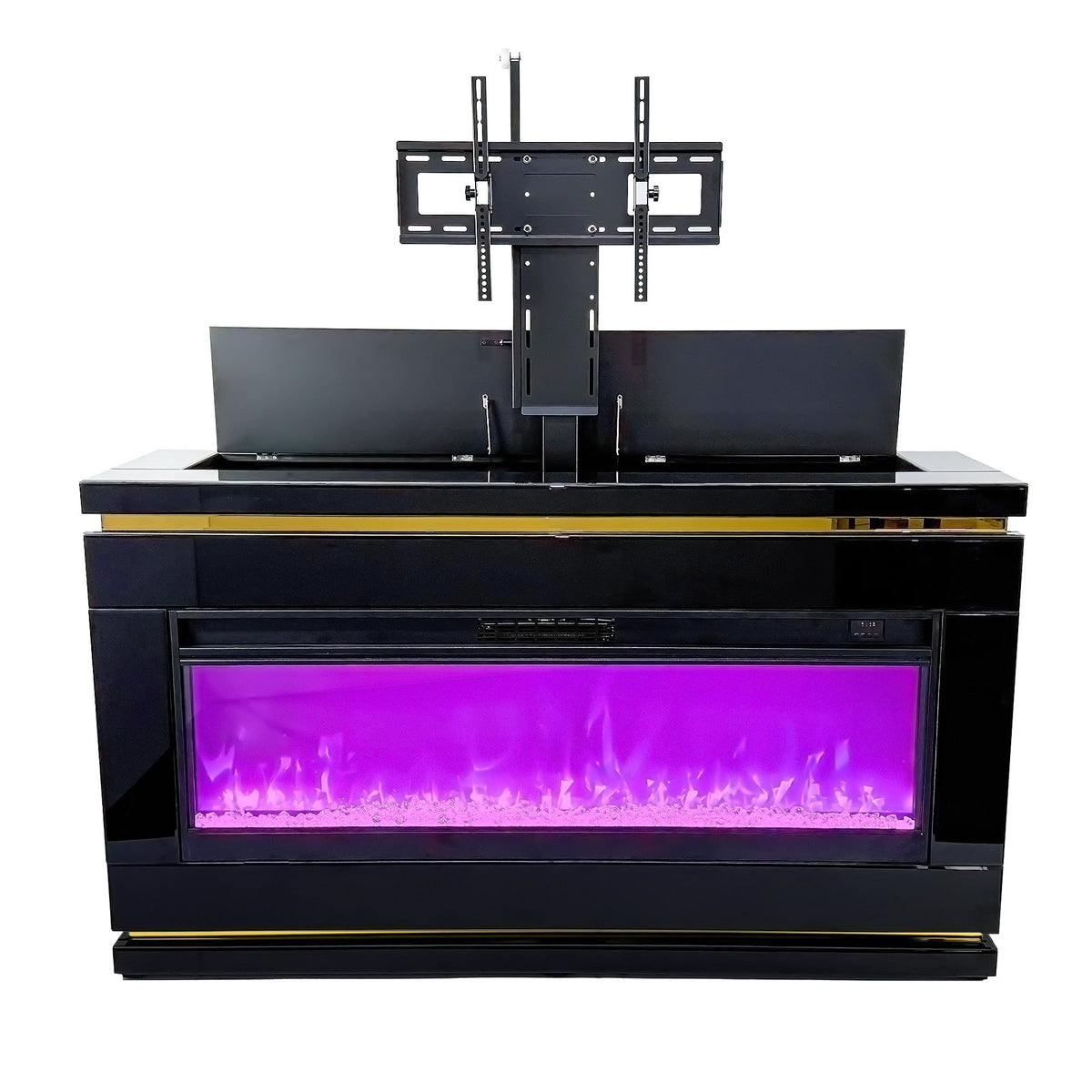 Fully Assembled 71" Modern Electric Fireplace TV Stand