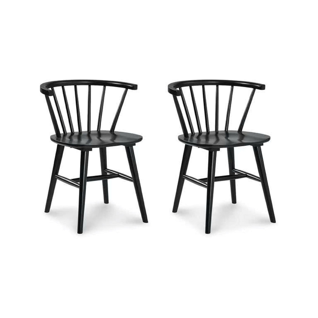 SIDE CHAIR (BLACK)-2pcs/CTN