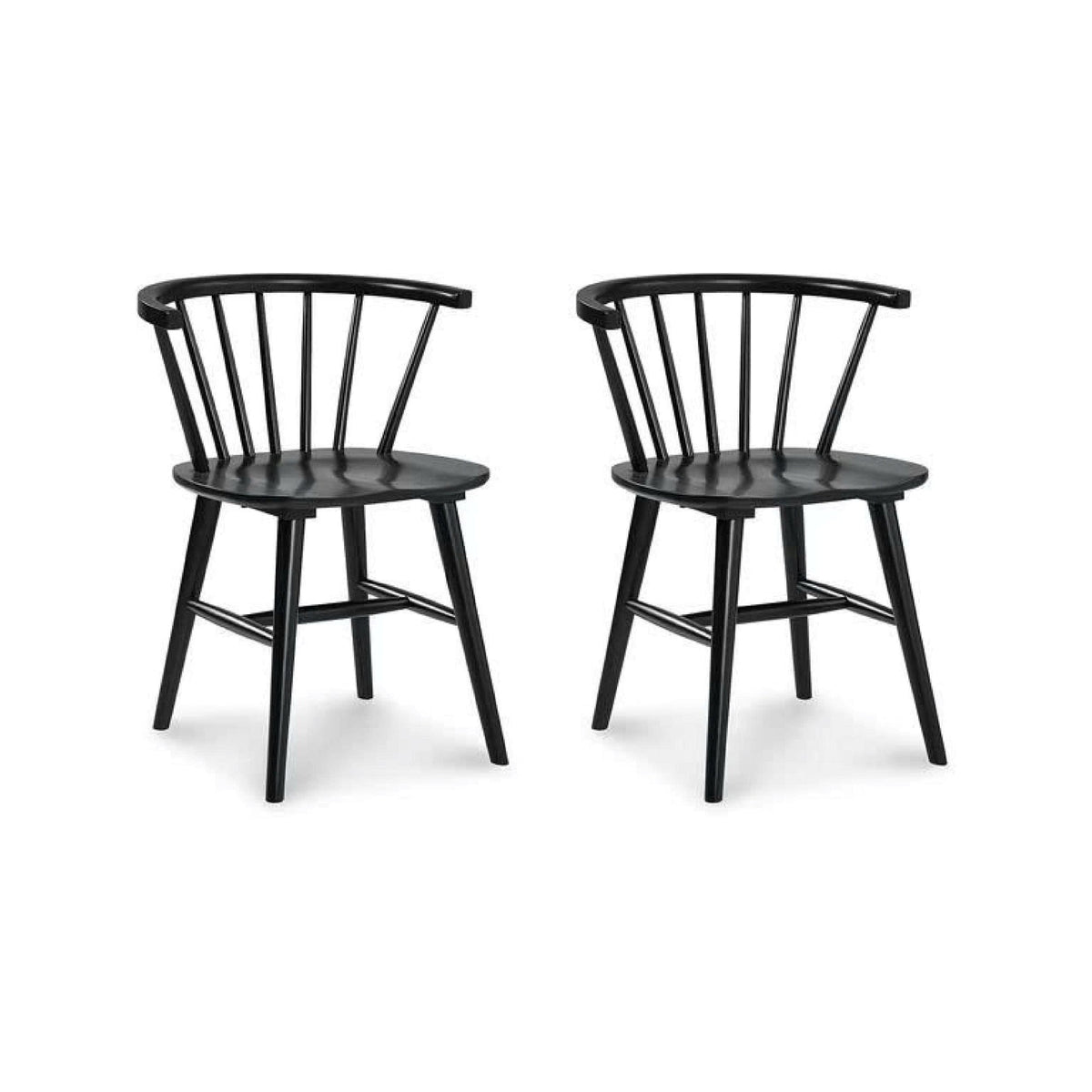 SIDE CHAIR (BLACK)-2pcs/CTN
