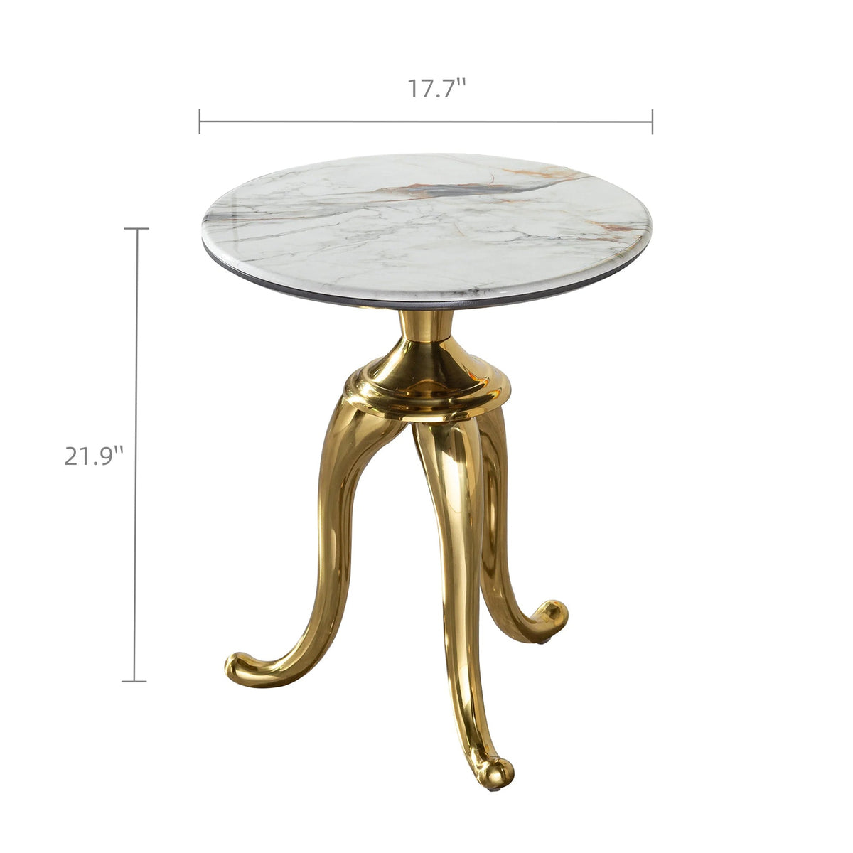 Carbon Steel Side Table