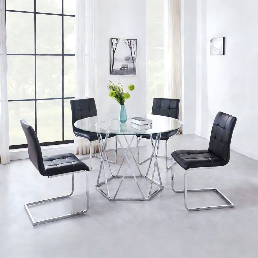 Clean Lines and Modern Style Dining Table