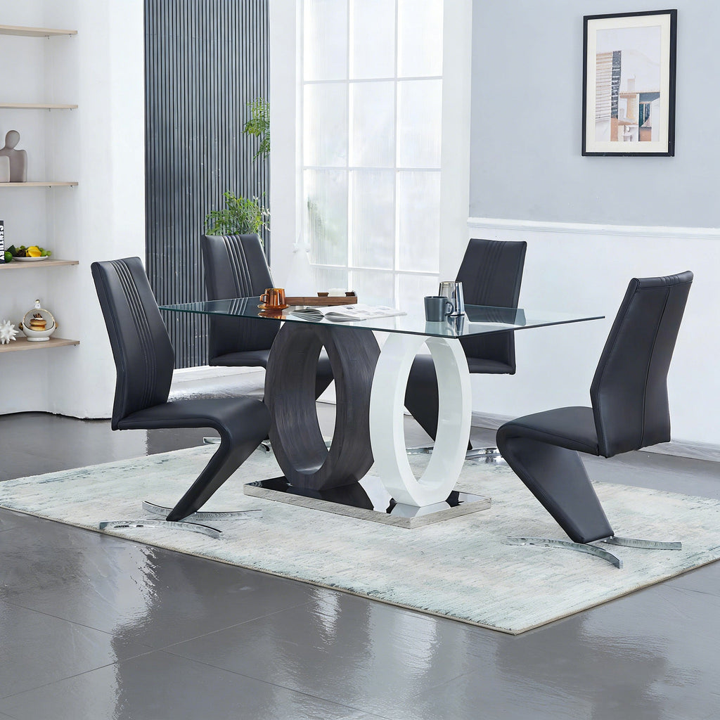 Double Circle Dining Table