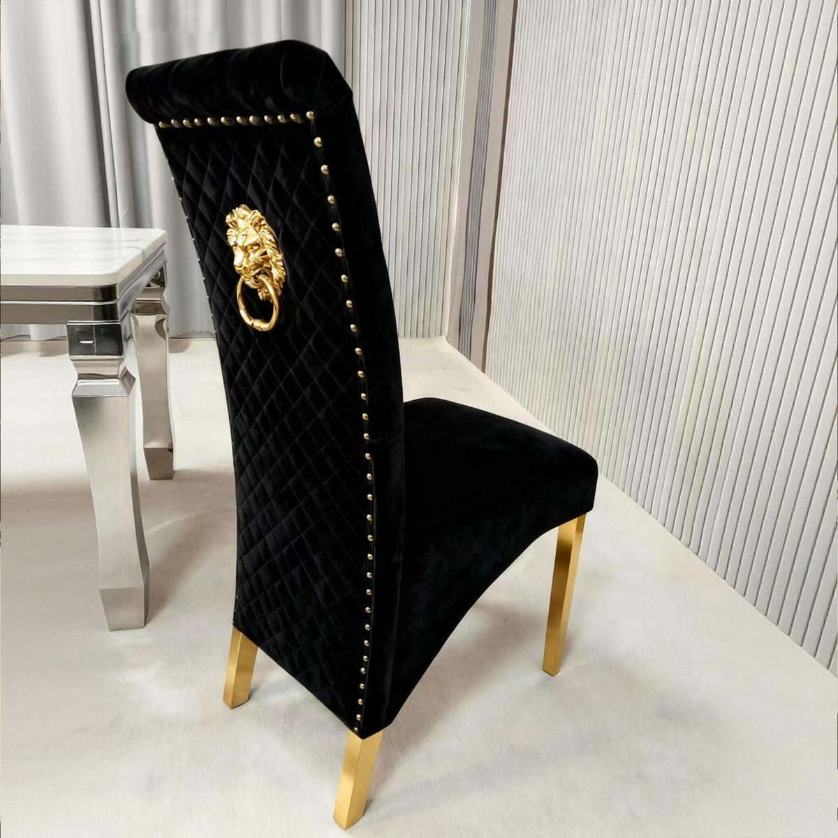 Special design dining chair high back chair KM04 4pCS/CTN
