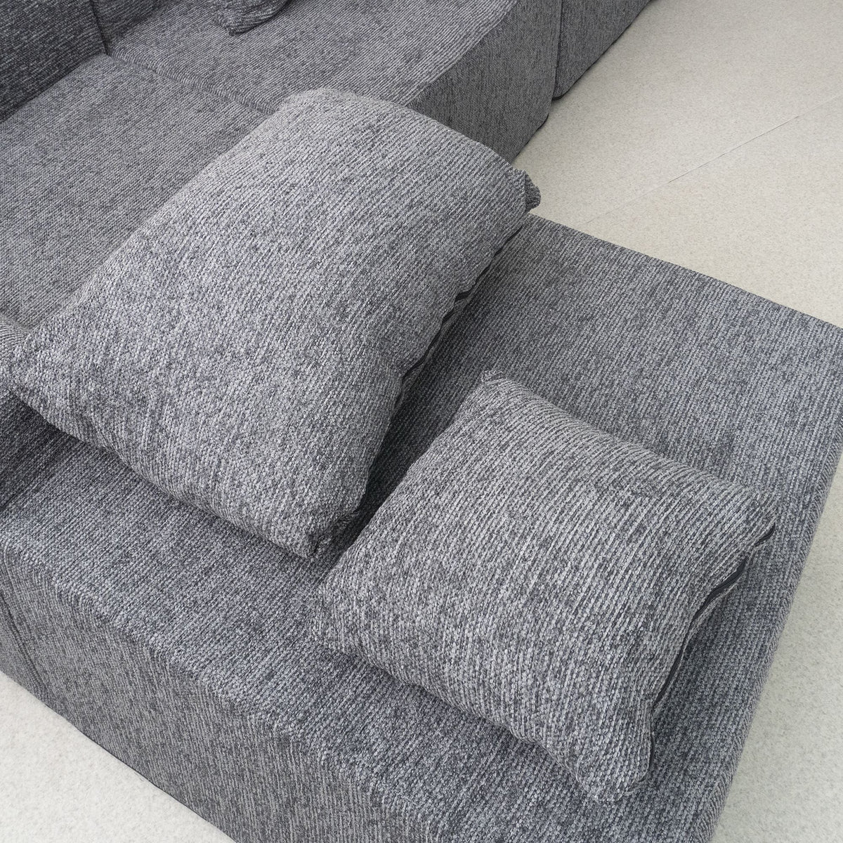VANITII Modular Compressed Sectional Sofa - Multi-Piece Compressible Sofa Set