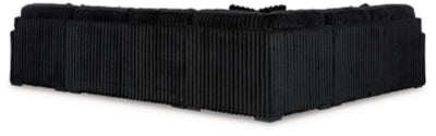 Black belt with a textured pattern on a black background