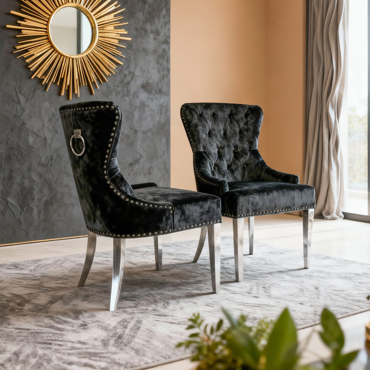 modern dining chair KM01 2pCS/CTN
