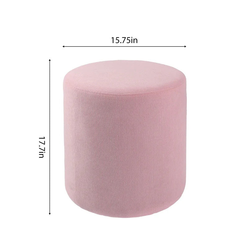 Vanity Chair Corduroy Stool