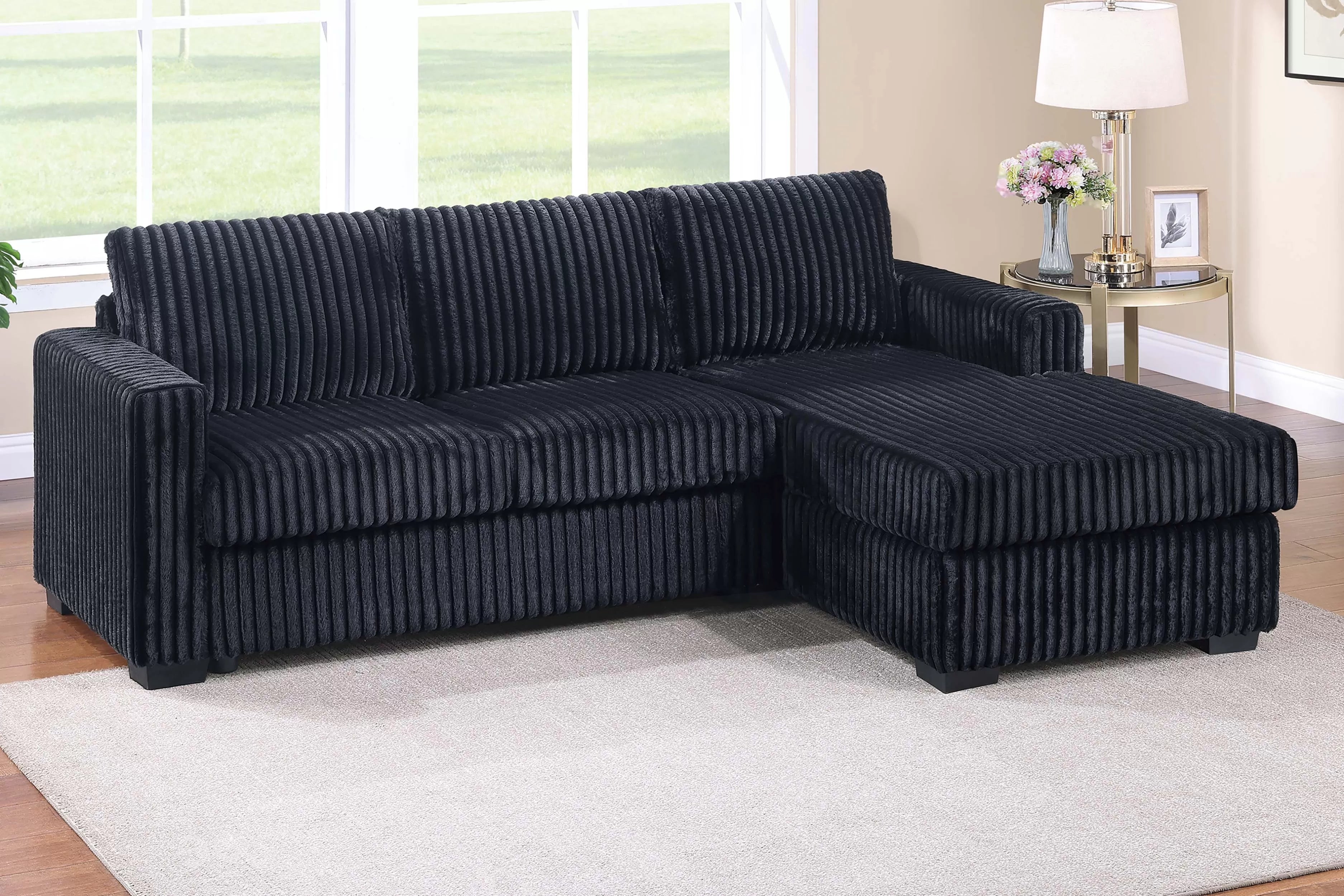 Super Plush Cozy Corduroy Sectional