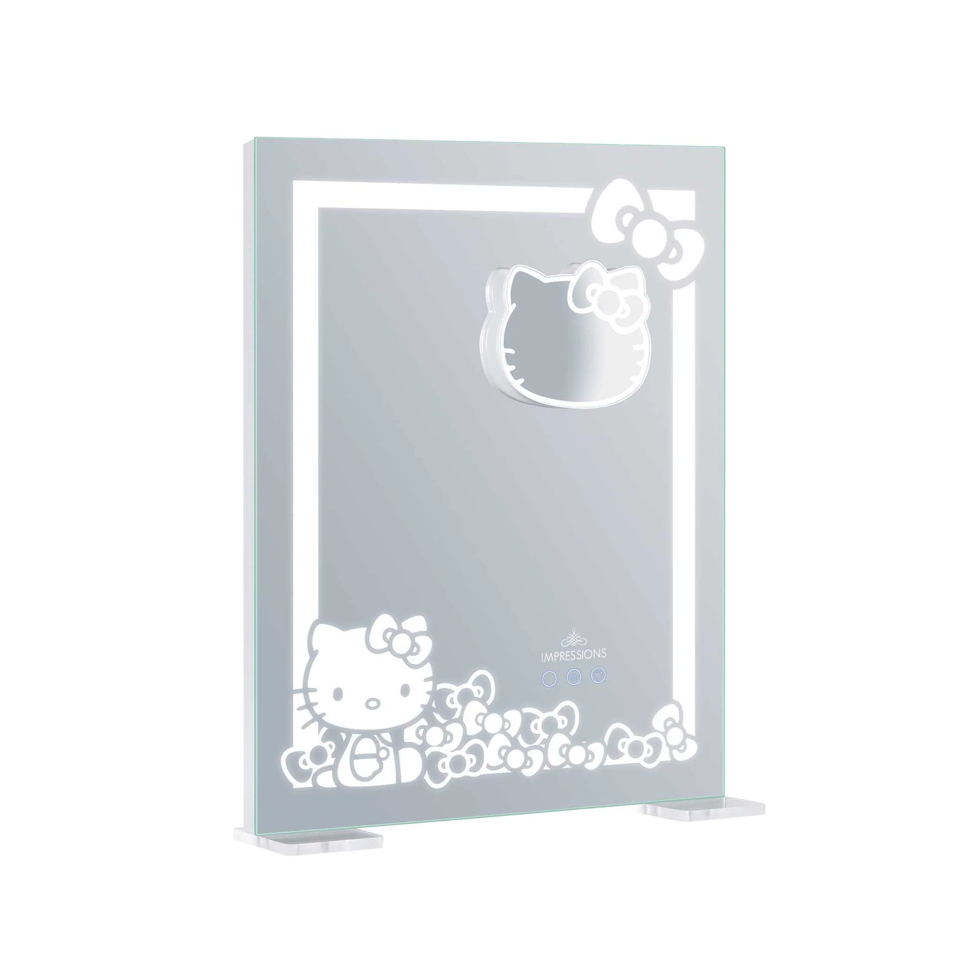 Hello Kitty-themed photo frame on a white background