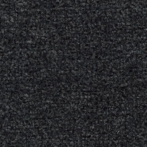 Close up of dark grey fabric.