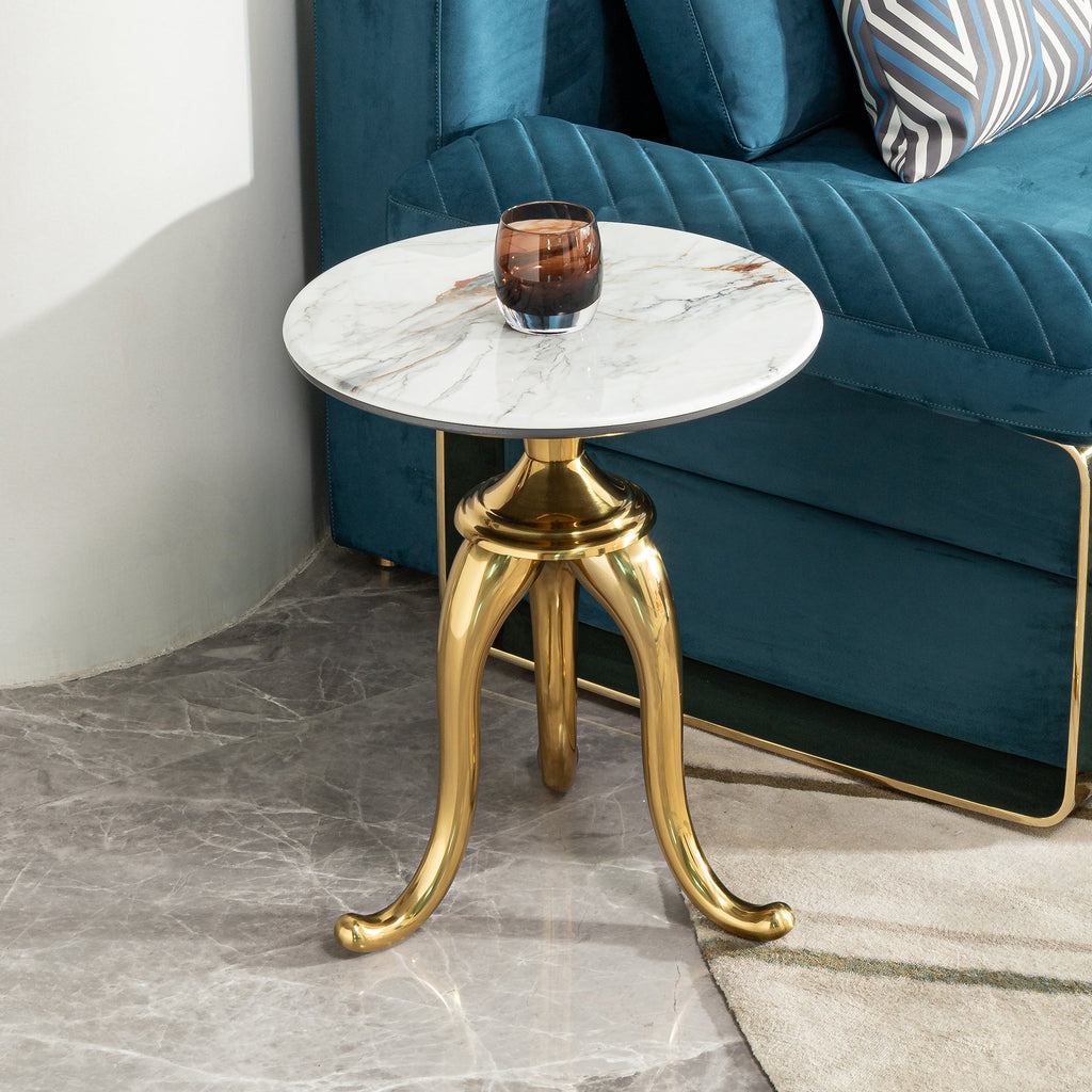 Carbon Steel Side Table