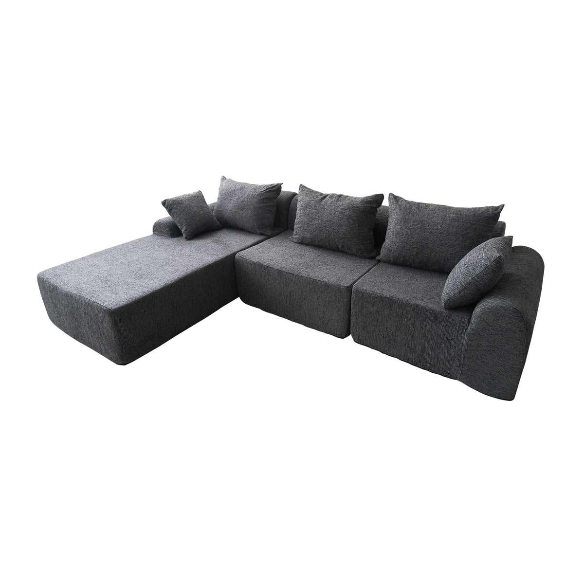 VANITII Modular Compressed Sectional Sofa - Multi-Piece Compressible Sofa Set