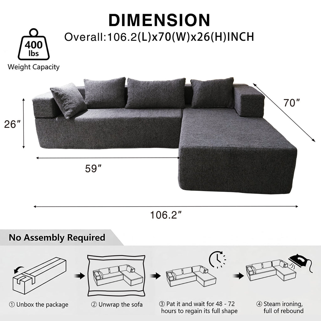 L-Shape Sectional sofa
