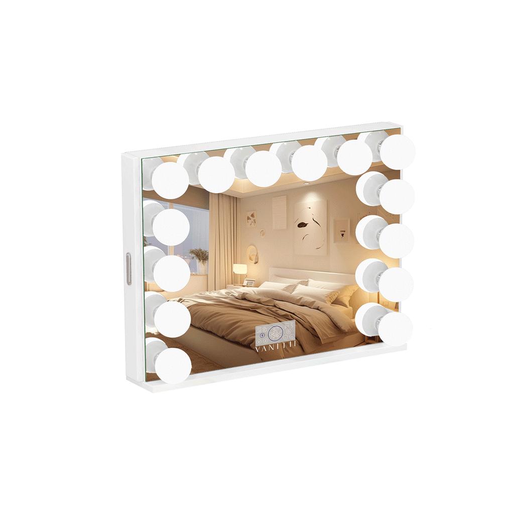 VANITII Marilyn Hollywood Vanity Mirror Pro with Jewelry Organizer