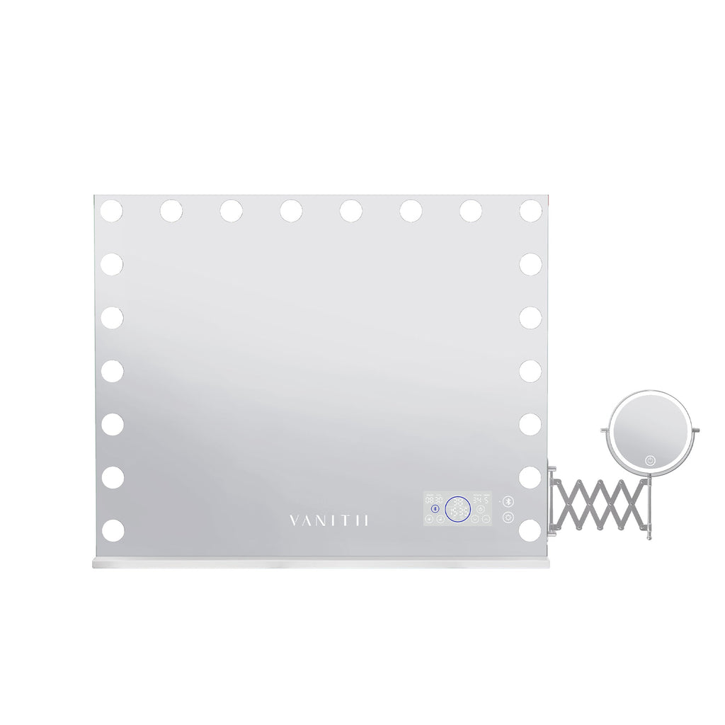 VANITII Hollywood 20 Bulbs Light Mirror with Bluetooth